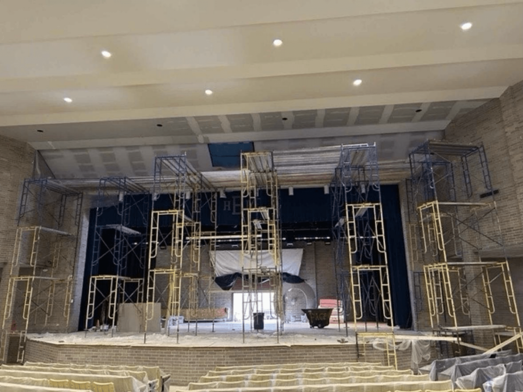 H.L. Bourgeois High School Hurricane Ida Repairs
